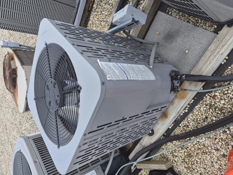 Completed AC/AH tune-up service per building specifications. Performed comprehensive system inspection and maintenance on rooftop-mounted air conditioning condenser unit. Collected customer no-call fee as specified; system operating without air filter per customer arrangement.