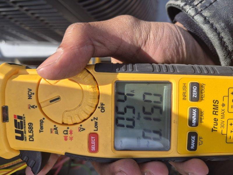 Completed comprehensive tune-up on single HVAC system per building specifications. Performed electrical diagnostics using digital multimeter, recording voltage readings and system parameters. Measured supply air temperature at 170°F, confirming proper heat exchanger operation and airflow. Per customer request, no filter replacement was performed during this service visit.