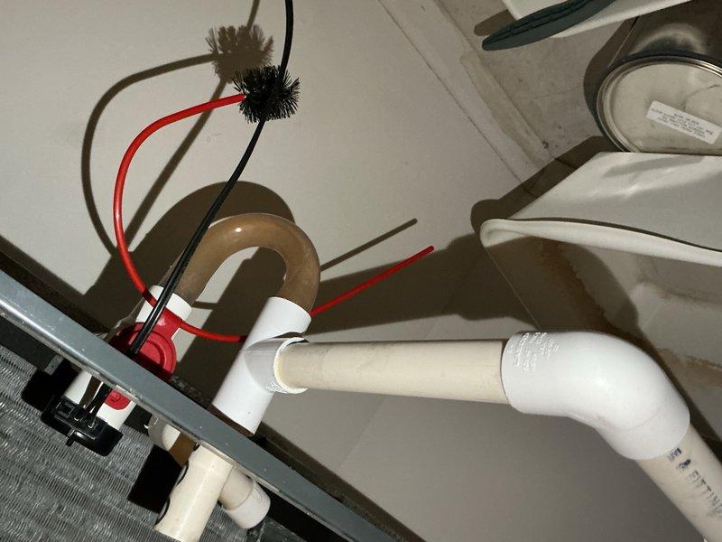 Completed preventive maintenance tune-up on single-zone HVAC system. Installed new 18x20x1 pleated air filter in air handler, inspected condensate drain lines and PVC piping for proper operation, and verified all mechanical components including blower motor assembly are functioning within normal parameters. System operational and ready for continued service.