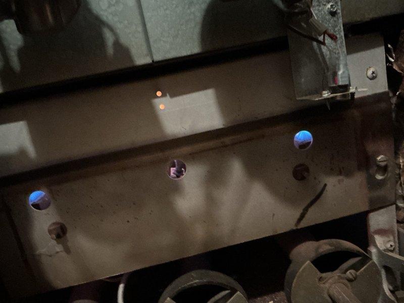 Responded to service call for boiler with pilot light repeatedly extinguishing. Upon inspection, diagnosed faulty thermocouple causing pilot safety system to shut down. Cleaned pilot assembly, tested flame sensor operation, and verified proper gas pressure at pilot orifice. Adjusted pilot flame height and confirmed stable ignition. Inspected burner assembly, heat exchanger access panels, and all associated piping and valves for proper operation. System tested through multiple heating cycles with pilot remaining lit and burner firing correctly. Unit restored to full operational status.