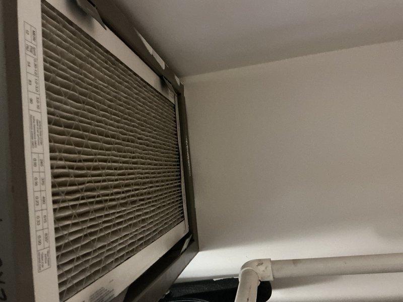 Completed air conditioning and air handler tune-up maintenance for new customer. Performed system inspection and diagnostics, including electrical testing with multimeter to verify proper voltage and system operation. Customer declined filter replacement service and will handle filter changes independently.