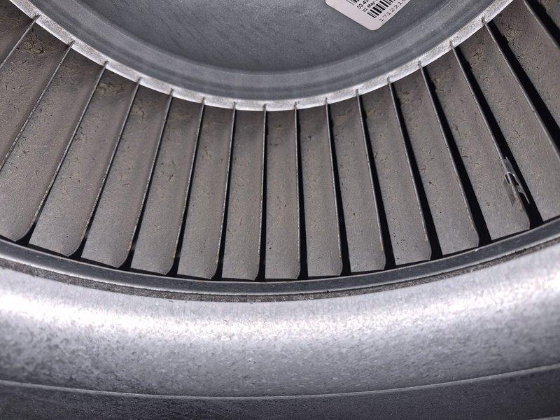 Completed comprehensive tune-up maintenance on HVAC system per building requirements. Performed standard inspection of air handler components including blower assembly and internal mechanisms, confirming proper operation and cleanliness. Installed customer-provided air filter with pleated media into system, replacing previous filter that showed moderate dust accumulation and discoloration from normal service use.