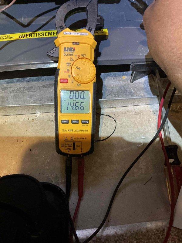 Completed comprehensive clean and check maintenance service on two air conditioning systems as part of annual Comfort Plan agreement. Performed full system inspections including electrical testing with clamp meter, recording amp draws and voltage readings to verify proper compressor and blower motor operation. Changed air filters, cleaned condenser coils, checked refrigerant levels, and tested all safety controls and capacitors on both units. Customer inquired about roof exhaust vents lacking protective caps to prevent snow intrusion during winter months; noted concern for future assessment and potential installation of vent caps or directional hoods to prevent weather-related issues. Both systems operating within normal parameters with no immediate repairs required at time of service.