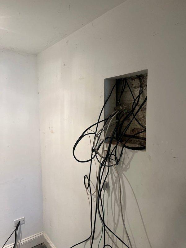 Conducted on-site evaluation of existing HVAC system and water heater for potential replacement. Assessed current furnace installation, ductwork configuration, and associated mechanical components in utility space. Documented existing equipment conditions, including gas connections, condensate drainage lines, electrical wiring pathways, and venting systems to provide comprehensive replacement estimate and recommendations for upgrading residential heating and water heating equipment.