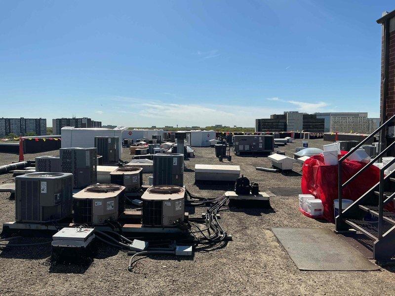 Responded to no cooling complaint on commercial rooftop HVAC system following previous service visit on 4/10. Performed diagnostic testing using digital measurement instruments to assess system performance and identify root cause of recurring issue. Documented equipment conditions and measurements on multiple rooftop units for further analysis and determination of necessary corrective actions.