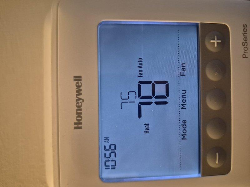 Performed comprehensive spring tune-up on single-system air conditioning unit and air handler. Completed standard maintenance protocol including inspection of blower assembly, verified proper operation of Honeywell programmable thermostat displaying 72°F with system in auto fan mode, and replaced air filter. Presented maintenance options and confirmed unit operational status with all components functioning within normal parameters.