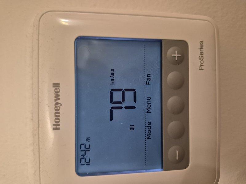 Completed preventative maintenance tune-up on single HVAC system, including air conditioning unit and air handler. Performed clean and check procedures, replaced 12x20x1 air filter, and verified thermostat operation. System found to be operating within normal parameters upon completion of service.