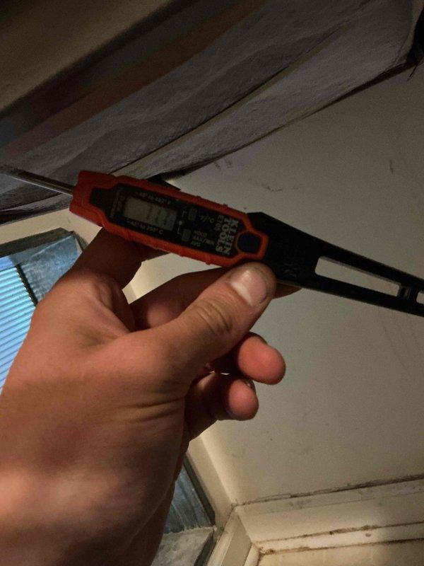 Completed preventative maintenance tune-up on single-system HVAC unit for new customer. Performed comprehensive inspection of air conditioning condenser and air handler, verified system operation with digital testing equipment including clamp meter readings, and replaced 12x20x1 air filter. All components checked and confirmed operational with no deficiencies noted.