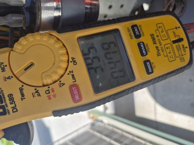 Performed comprehensive clean and check maintenance on 2.5-ton air conditioning and air handler system. Replaced 12x20x1 air filter and conducted complete system diagnostics including electrical measurements, temperature differentials, and refrigerant pressures using calibrated testing equipment. All components found operating within manufacturer specifications with no deficiencies noted.