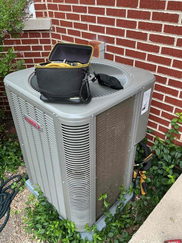 Completed comprehensive clean and check maintenance service on two HVAC systems as part of Comfort Plan agreement. Performed full inspection and maintenance on Lennox outdoor condenser unit and indoor air handler system with humidification equipment. All systems tested and operating within normal parameters, with Comfort Plan renewal processed for continued coverage.