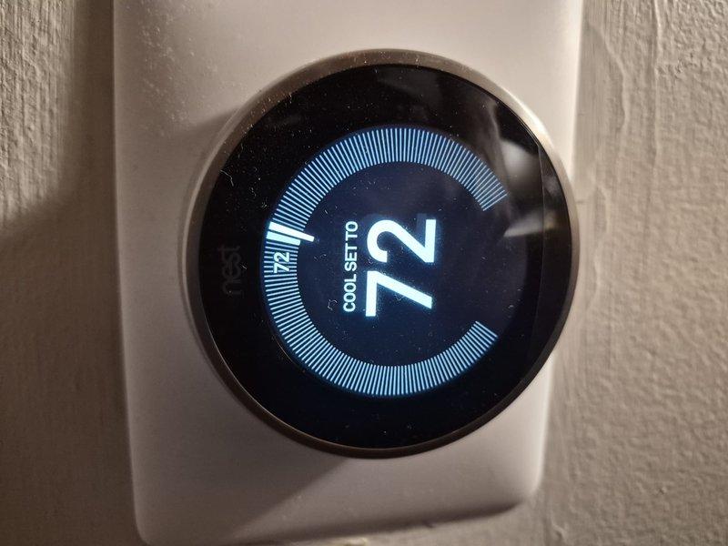 Completed Comfort Plan clean and check on single cooling system. Performed comprehensive inspection of air conditioning unit including thermostat verification, electrical component examination, and capacitor assessment. Thermostat confirmed operational and displaying proper temperature readings with cooling system responding appropriately. Inspected interior HVAC components including capacitor, electrical connections, and control assembly. All wiring connections secure with no signs of damage or wear. Capacitor tested and functioning within normal parameters. System operating efficiently with no issues identified during maintenance visit.