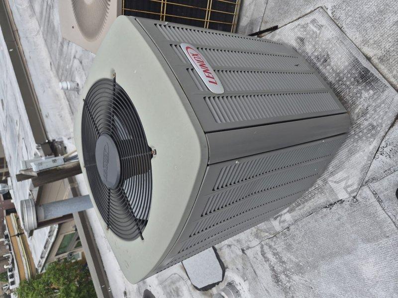 Completed Comfort Plan maintenance on two air conditioning systems. Performed comprehensive clean and check procedures on both outdoor condenser units, including visual inspection of components, electrical testing with digital multimeter to verify proper voltage and amperage readings, cleaning of condenser coils, and verification of refrigerant levels and system operation. Both units found to be operating within normal parameters. Comfort Plan renewal collected on-site.