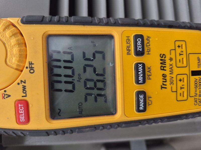 Completed Comfort Plan maintenance on two air conditioning systems. Performed comprehensive clean and check procedures on both outdoor condenser units, including visual inspection of components, electrical testing with digital multimeter to verify proper voltage and amperage readings, cleaning of condenser coils, and verification of refrigerant levels and system operation. Both units found to be operating within normal parameters. Comfort Plan renewal collected on-site.