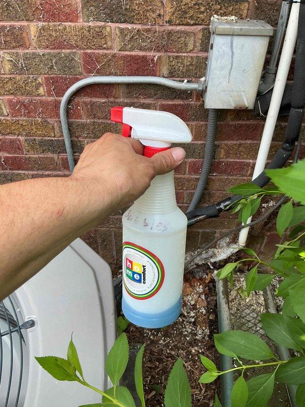Responded to no-cool complaint on 2-year-old SpacePak system installed in 2024 and currently under parts and labor warranty. Customer reported inadequate cooling performance and continuous system operation since installation. Performed diagnostic inspection of outdoor condenser unit, checked refrigerant levels, and assessed overall system operation. Additionally inspected and documented missing chimney cap per customer request, obtained measurements for replacement.