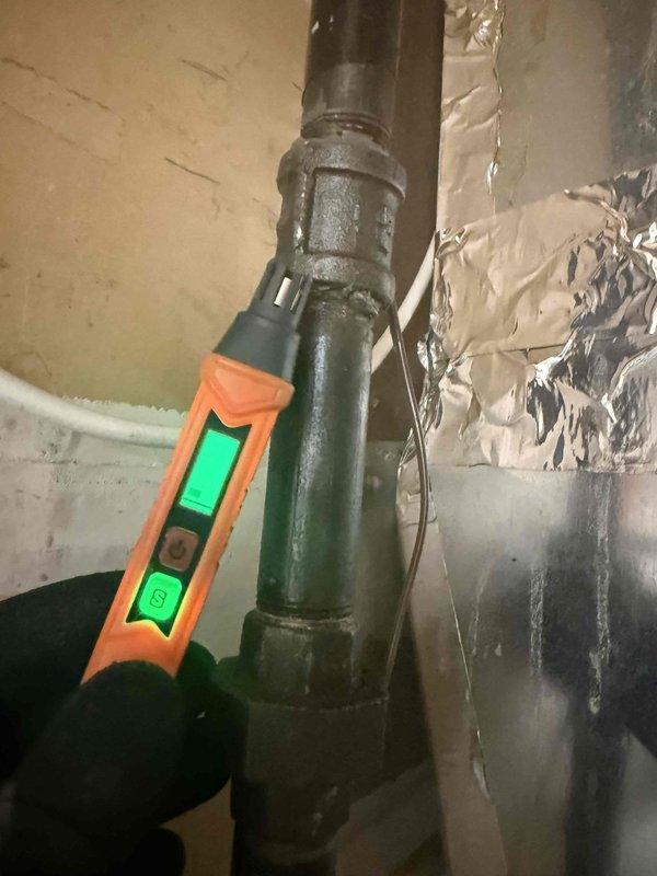 Responded to commercial furnace with previously diagnosed gas leak at the gas valve. Picked up replacement gas valve from supply house after confirming local branch did not have unit in stock. Removed failed gas valve assembly, installed new gas valve, performed combustion analysis testing to verify proper operation and confirm gas leak was eliminated. System restored to safe operating condition.