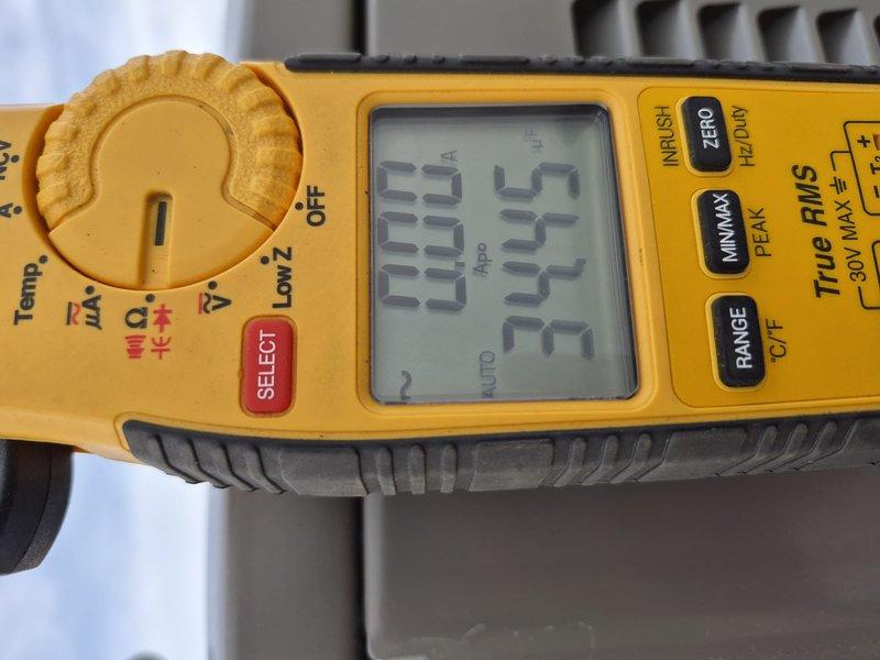 Completed comprehensive tune-up and maintenance on single-system air conditioning and air handler unit. Performed electrical diagnostics using clamp meter, recording amp draw of 20.5 amps to verify compressor performance within manufacturer specifications. Inspected evaporator coil assembly, confirmed proper fin alignment and cleanliness, and verified refrigerant line connections with no signs of active leakage. System operational and functioning as designed upon completion.