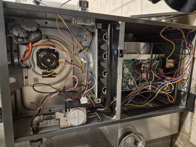 Completed spring preventive maintenance on air conditioning system per comfort plan agreement. Performed comprehensive clean and check service including inspection of indoor air handler unit, blower assembly, control board, condensate drain system, refrigerant lines, and electrical connections. All components operating within normal parameters, system tested and left in proper working condition.