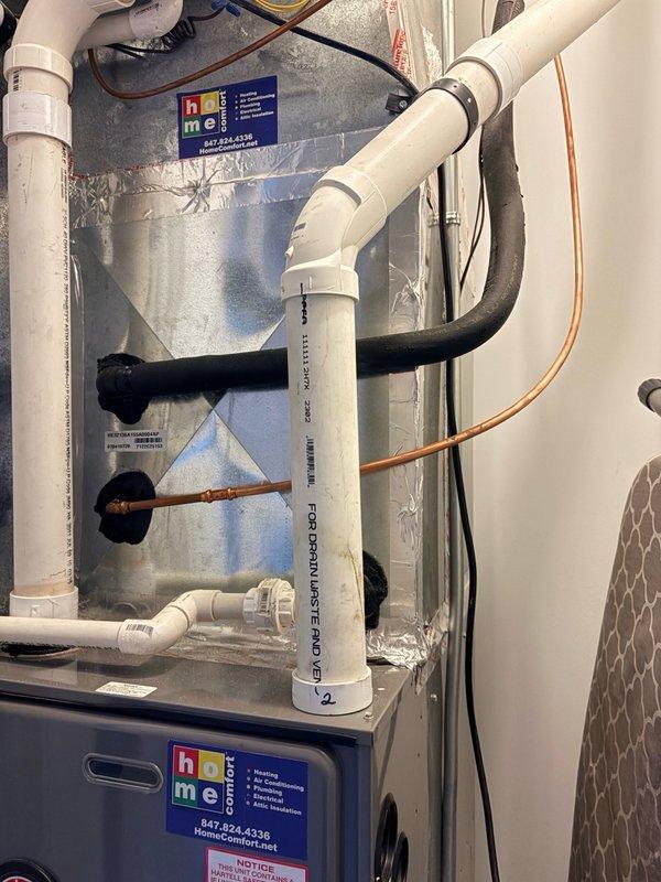 Diagnosed low suction pressure and superheat loss on residential HVAC system, indicating possible refrigerant restriction. Scheduled warranty return to remove existing R-410A charge, inspect piston, clear lines and evaporator coil, install filter dryer, perform pressure test and vacuum, then recharge system with fresh refrigerant.