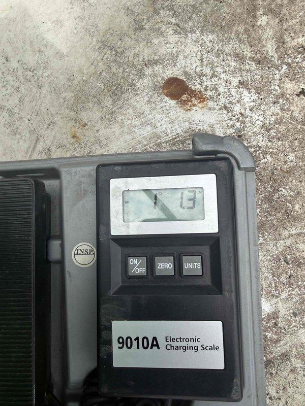 Responded to service call for commercial rooftop HVAC system requiring refrigerant recharge. Upon arrival, assessed multiple rooftop condensing units and identified the system with low refrigerant charge. Utilized 9010A electronic charging scale to accurately measure and add refrigerant to manufacturer specifications, restoring proper system operation. Verified refrigerant levels, checked system pressures, and confirmed unit returned to normal cooling capacity. All work completed in accordance with EPA regulations and industry standards.