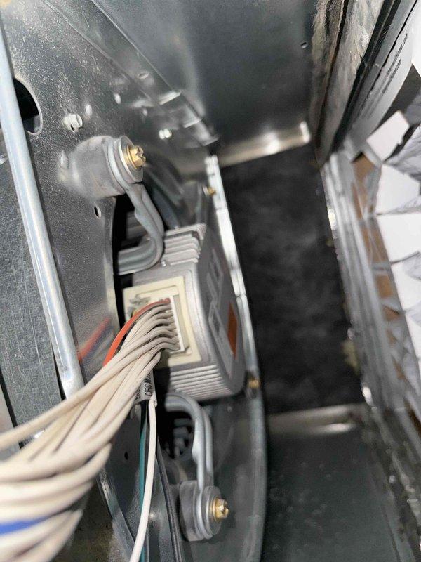 Completed scheduled Comfort Plan clean and check maintenance on single HVAC system per service contract protocol. Performed comprehensive inspection of air handler and humidification equipment located in basement utility area. Verified proper operation of all system components, inspected electrical connections and control wiring for secure routing and strain relief integrity, and documented equipment condition with photographic records. System found operating within normal parameters with no immediate service needs identified.