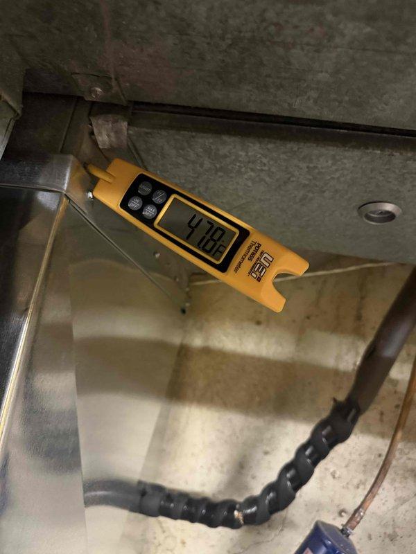 Completed spring clean and check maintenance service on air conditioning system per comfort plan agreement. Performed comprehensive system inspection including temperature differential measurements across the evaporator coil (14.03°F delta-T recorded) and supply air temperature verification (77.1°F measured at supply duct). Inspected refrigerant lines, ductwork connections, and air handler components for proper operation and condition. All measurements within acceptable operating parameters, system functioning properly with no deficiencies noted.