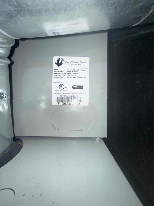 Completed Comfort Plan Clean and Check maintenance service on single residential air conditioning system located at side door entrance. Performed comprehensive system inspection and testing protocol, including electrical measurements which confirmed system operating at 20.0 amps with 48.71 volts on capacitor circuit. Verified proper voltage and amperage readings on compressor and condenser fan motor. Inspected Advanced Distribution Products electrical disconnect enclosure rated at 208/120V 1/3Ø 60HZ, confirming all connections secure and enclosure in good condition. System operating within manufacturer specifications with no deficiencies noted at time of service.