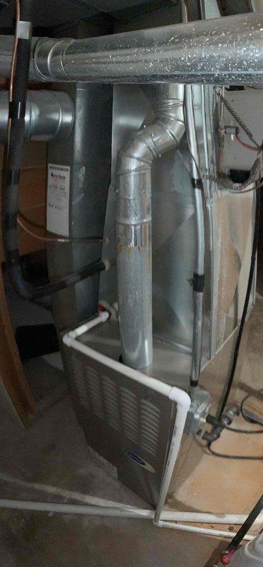 Completed annual clean and check maintenance service on residential HVAC system per comfort plan agreement. Performed comprehensive inspection of outdoor condensing unit, measuring electrical values and testing capacitor operation with digital multimeter to verify proper system performance. Inspected indoor furnace unit and ductwork system, confirming all components operating within manufacturer specifications.