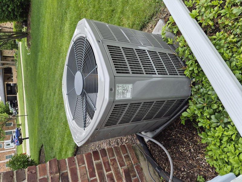 Completed Comfort Plan maintenance on single residential air conditioning system. Performed comprehensive clean and check service on outdoor condenser unit, inspecting electrical components including capacitor, contactor, and motor connections. Verified proper wire routing, tested capacitor function, and examined compressor operation. Cleaned condenser coils, checked refrigerant levels, and confirmed adequate airflow through unit. All components found operating within normal parameters with no immediate repairs required.