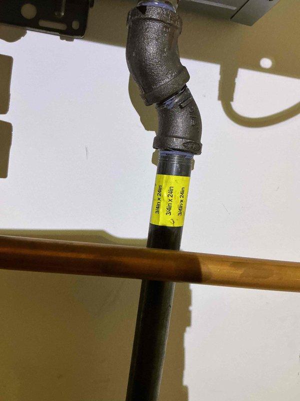 Responded to service call for Rinnai tankless water heater displaying two error codes and emitting audible beeping alerts. Unit required power cycling by homeowner to operate, though hot water production remained functional. Diagnosed error codes and contacted Rinnai technical support to obtain warranty case number for processing potential warranty claim. Performed visual inspection of unit location in interior utility closet with louvered ventilation door, documented gas supply line connections and venting components. Discussed preventative maintenance program options for both water heater and HVAC system to address long-term equipment care needs.