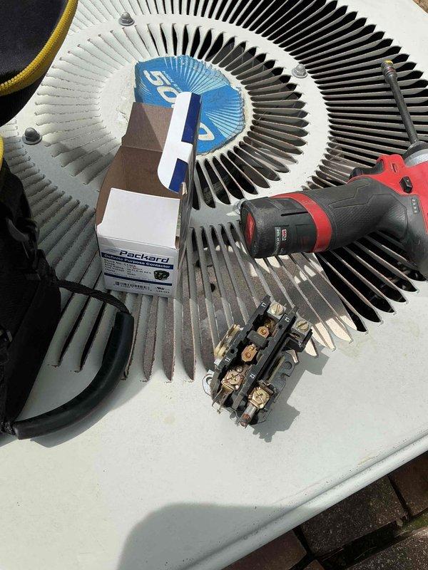 Completed spring clean and check maintenance on two air conditioning systems per comfort plan agreement. Performed comprehensive inspection of both outdoor condenser units, including cleaning of coils, verification of electrical connections and contactors, capacitor testing and replacement as needed, refrigerant level assessment, and fan motor operation verification. Both systems were found to be in proper working order with all components functioning within manufacturer specifications upon completion of preventive maintenance service.