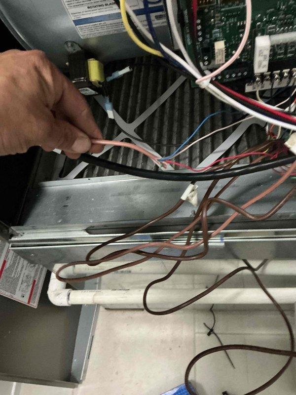 Completed no-charge warranty service for HVAC system addressing two post-installation issues. Installed missing outdoor temperature sensor for humidifier system that was inadvertently removed during initial installation. Diagnosed and verified proper operation of zone damper that customer reported as potentially malfunctioning, confirmed damper actuator wiring connections and tested system cycling to ensure correct operation of all zones.