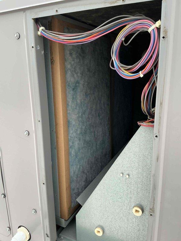 Completed scheduled preventive maintenance on two commercial rooftop HVAC units per maintenance agreement. Performed comprehensive inspection of both RTU systems including electrical components, control wiring, and interior compartments. All systems operational with no deficiencies noted at time of service.