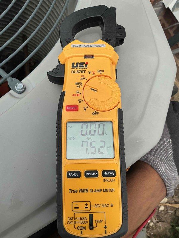 Completed spring preventative maintenance on outdoor air conditioning unit per comfort plan agreement. Performed comprehensive clean and check service including inspection of electrical components, contactor, and capacitor which tested at 95.2µF. All systems operational and unit returned to service.