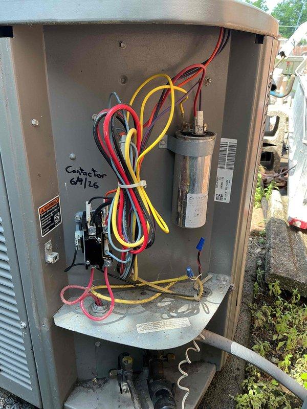 Completed comprehensive spring clean and check on residential air conditioning system. Performed full system inspection including thermostat operation verification, electrical connections assessment, and outdoor unit component evaluation. Contactor previously replaced in June 2020 noted during inspection. All components found operating within normal parameters, system ready for cooling season.