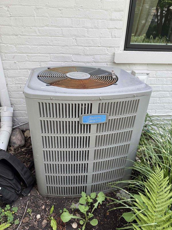 Responded to no cooling complaint on residential air conditioning system. Upon arrival, performed initial diagnostic assessment of outdoor condenser unit and indoor air handler control module. Verified thermostat settings, checked air filter condition, and confirmed electrical breaker status. Documented equipment information and captured photos of control board wiring connections and outdoor condenser unit installation. System requires further diagnostic evaluation to determine root cause of inadequate cooling performance before proceeding with repair recommendations.