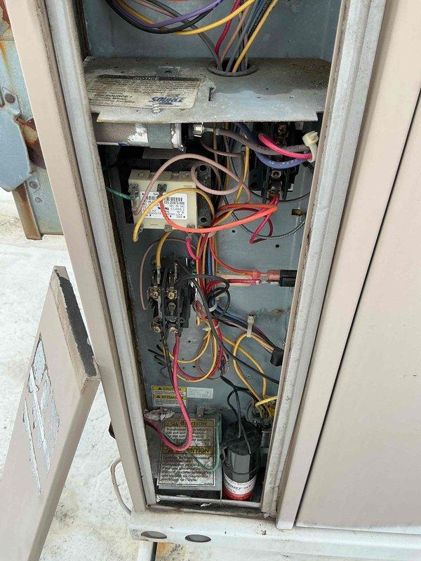 Responded to service call for commercial rooftop unit #9 experiencing intermittent shutdown issues. Customer reported unit would start but shut off after running for a period of time. Advised customer to replace air filters first to rule out blower motor thermal overload condition caused by restricted airflow before scheduling service visit. Customer will monitor unit operation after filter replacement and contact for further service if issue persists.