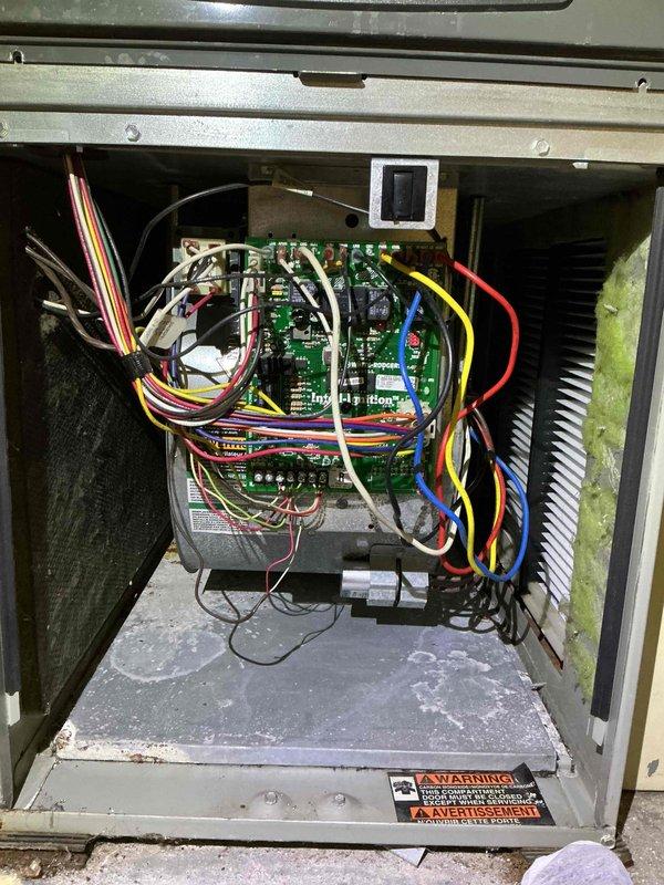 Completed comprehensive clean and check maintenance service on American Standard residential HVAC system per comfort plan agreement. Performed thorough inspection of furnace unit, control boards, electrical connections, and ductwork system; verified all components operating within manufacturer specifications and cleaned accumulated debris from control panel base. Collected comfort plan renewal payment as requested.