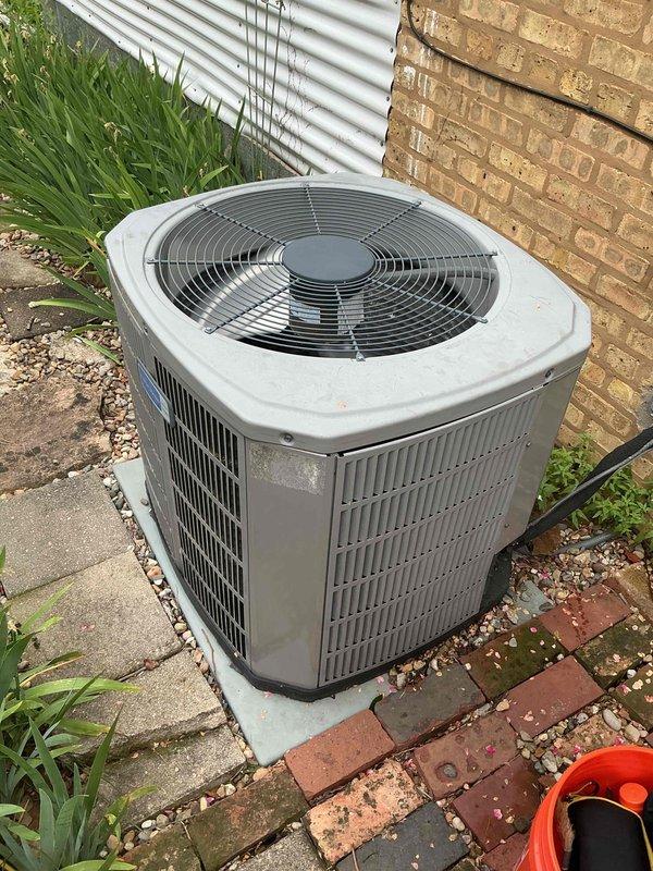 Completed annual air conditioning clean and check maintenance per Comfort Plan agreement. Performed comprehensive inspection of outdoor condenser unit and indoor air handler system, including cleaning of condenser coils, verification of refrigerant pressures and temperatures, inspection of electrical connections, and testing of system operation. All components found operating within manufacturer specifications with no deficiencies noted.