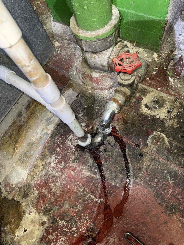 Responded to warranty callback for P-trap leak on recent installation. Upon inspection, identified leak at threaded connection point of metallic coupling component where trap assembly connects to drainage system. Disassembled affected section, inspected threaded fittings and coupling for proper seating and seal integrity. Found inadequate thread seal on brass-threaded connection. Cleaned threads, applied fresh pipe dope, and reassembled P-trap assembly with proper torque specifications. Tested system with water flow, verified no leakage at connection points. All components functioning properly with no active leaks detected at time of departure.