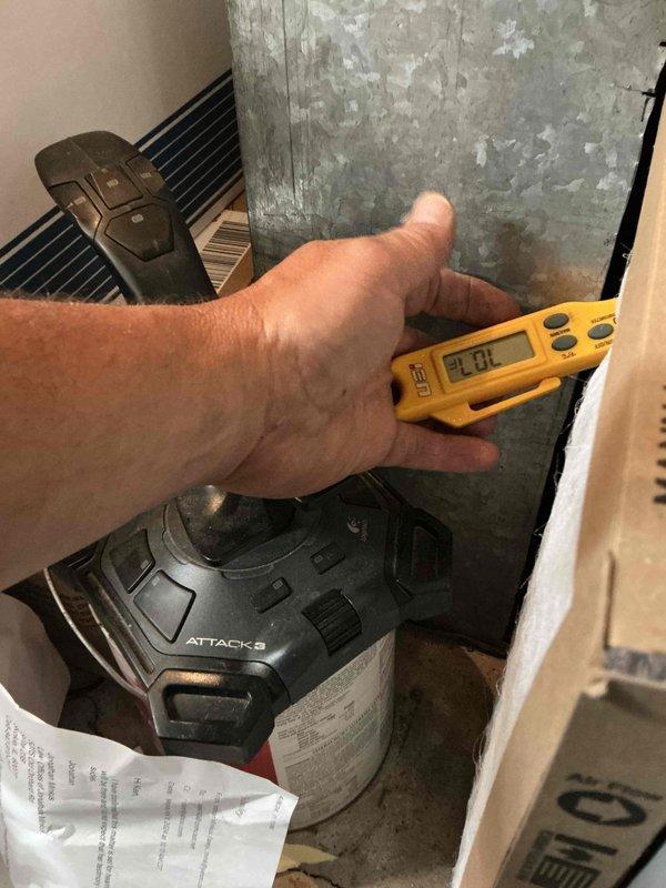 Responded to commercial HVAC service call to replace failed blower motor. Upon arrival, accessed equipment and confirmed blower motor failure through diagnostic testing, recording temperature readings of 91.0°F during system evaluation. Removed defective blower motor assembly, installed replacement unit, and verified proper operation. System restored to normal functionality with airflow confirmed within manufacturer specifications.