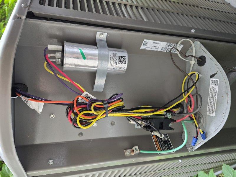 Completed spring preventative maintenance and clean and check service on two air conditioning systems per service contract plan. Performed comprehensive inspection of both units including electrical components, capacitors, blower motors, and wiring connections. All systems tested and operating within normal parameters at time of service.