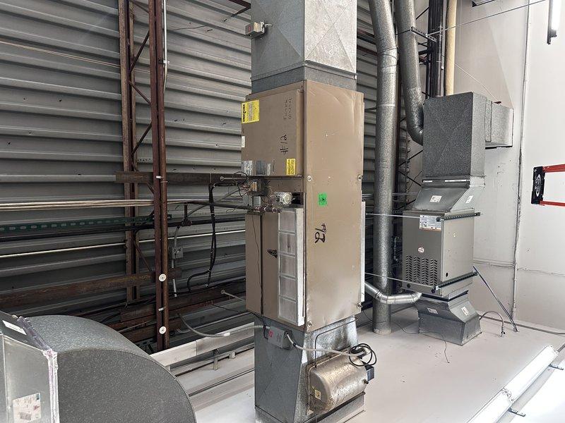 Completed comprehensive full system HVAC estimate for commercial facility. Performed detailed measurements and documentation of existing air handling equipment, ductwork configurations, and mechanical room layout to provide accurate replacement specifications. Assessed current system components including vertical air handler units, sheet metal ductwork, and associated electrical infrastructure to determine complete system replacement requirements.