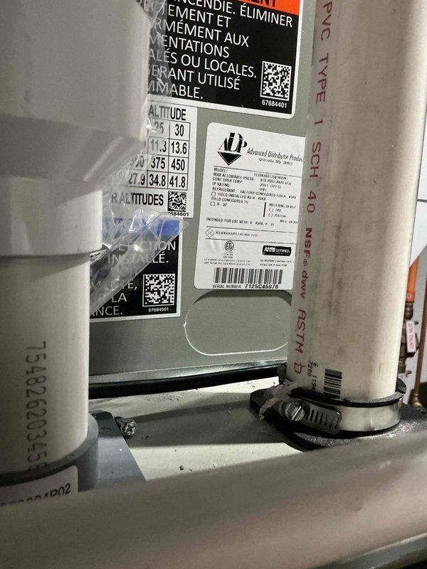 Replaced evaporator coil on HVAC system and recharged unit with approximately 5 pounds of R410A refrigerant to manufacturer specifications. Completed warranty processing and documentation for equipment not originally purchased through our company, including part procurement and return procedures.