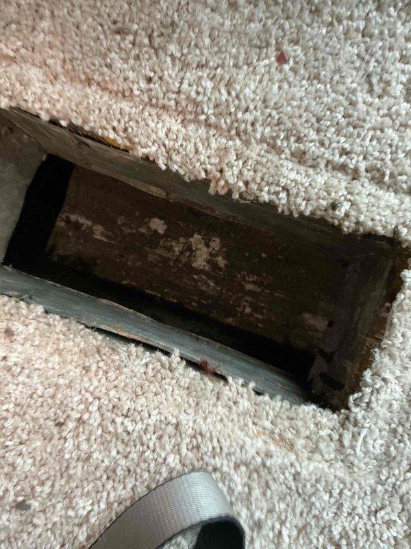 Completed comprehensive duct cleaning service for single-system residential HVAC installation. Removed floor vent covers and accessed ductwork throughout the home, addressing aged metal ductwork showing significant corrosion, rust buildup, and debris accumulation. Thoroughly cleaned interior duct surfaces, removing contaminants and degraded material particularly concentrated in lower sections of the system. Serviced ventilation components embedded in insulation, addressing gaps and deterioration at duct-to-insulation interfaces. All accessible ductwork was cleaned and inspected, restoring proper airflow and improving indoor air quality for the single-system home.
