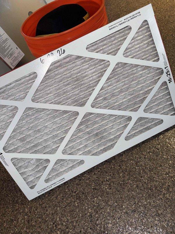 Performed comprehensive clean and check maintenance on single HVAC system per comfort plan agreement. Inspected and cleaned blower wheel assembly, which showed normal operational wear and minor dust accumulation on housing surfaces. Replaced air filter with new 20x26 unit, removing old filter that had completed its service cycle. Verified all mechanical components functioning within manufacturer specifications and system operating efficiently.