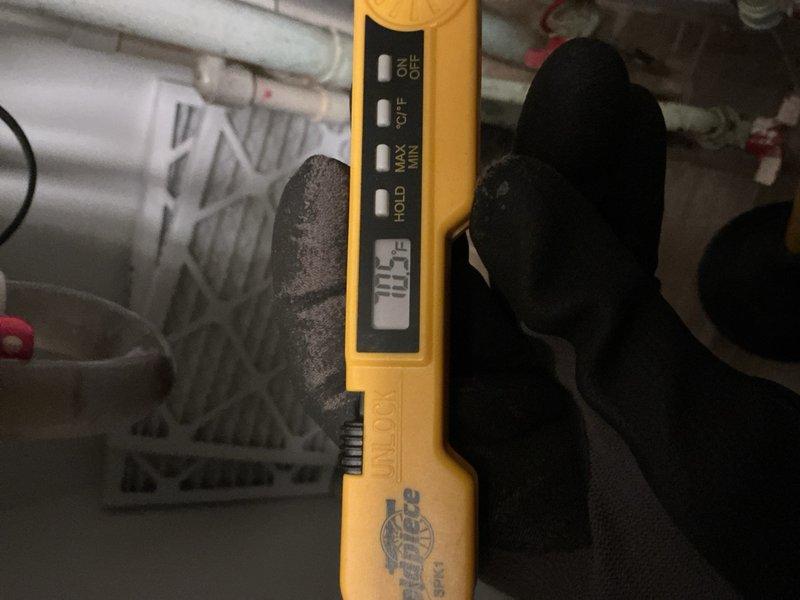 Replaced failed compressor on HVAC system. Verified system temperatures and pressures were within manufacturer specifications using calibrated test equipment. Unit tested and operating properly at completion with ambient temperature reading 83°F and system maintaining proper cooling capacity.