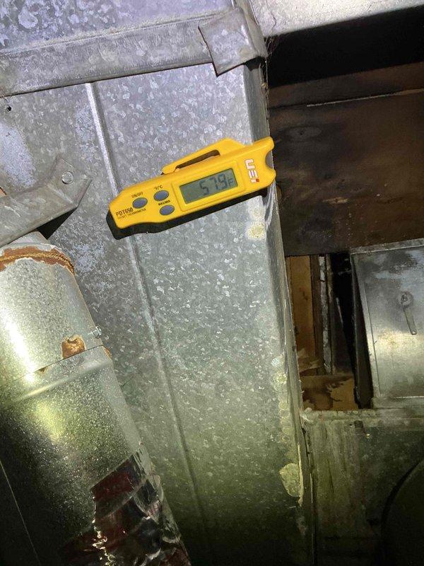 Completed comprehensive tune-up and performance evaluation on single HVAC system. Performed electrical diagnostics using clamp meter to verify proper amperage draw and system operation, recorded static pressure measurements across ductwork to assess airflow efficiency, and inspected condenser coil condition noting minor dirt accumulation on fins. All operational parameters were within manufacturer specifications, and system is functioning properly for continued reliable service.