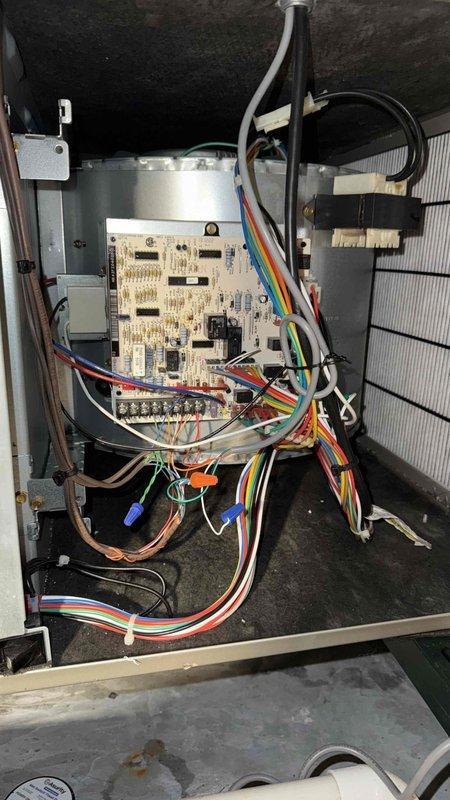 Responded to no cooling call and diagnosed failed wet switch with significant corrosion and debris buildup visible inside the sensor housing. Replaced defective wet switch with new component and restored system to proper operation. Verified all electrical connections at control board, tested system functionality, and confirmed unit cooling effectively upon completion.