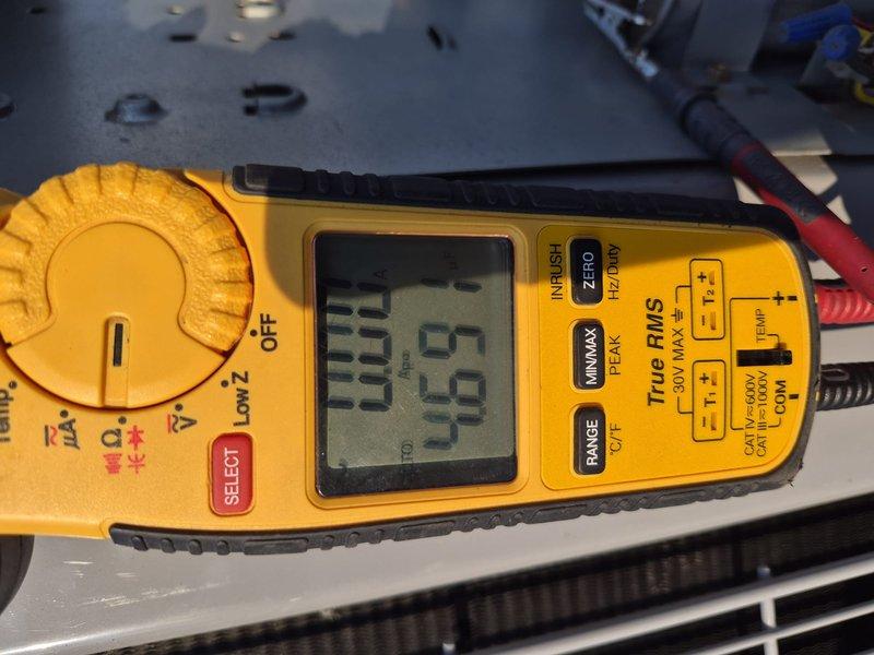 Performed comprehensive Comfort Plan clean and check maintenance on single HVAC system per scheduled early morning appointment. Completed full system diagnostics using digital multimeter to verify electrical performance and replaced standard 14x21x19 E-Z Flow air filter. All system components inspected and operating within normal parameters.