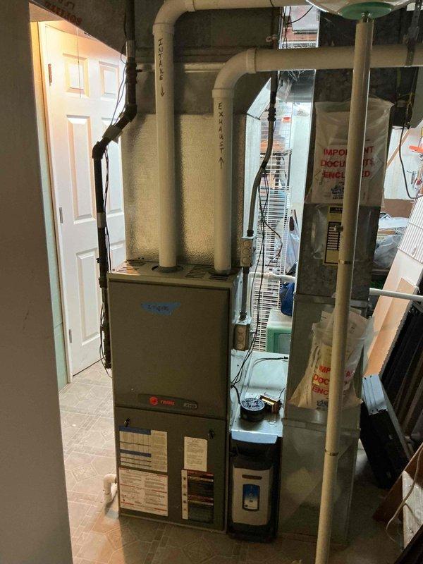 Responded to cooling system failure on 17-year-old Trane unit displaying upper limit switch fault code. Replaced defective upper limit switch on furnace to restore safe operation and prevent system lockout. Performed comprehensive inspection of air conditioning system to verify proper cooling performance, including refrigerant levels, airflow, and temperature differential across evaporator coil. Confirmed all safety controls functioning correctly and system operating within manufacturer specifications upon completion.